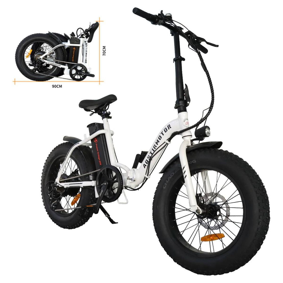 Aostirmotor Folding Electric Bike 20 inch Fat Tire Bangladesh Ubuy