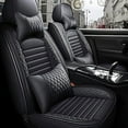 thumbnail image 1 of Aotiyer Black, Faux Leather, Full Ser Seat Covers, 1 of 6
