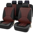 thumbnail image 1 of Aotiyer Universal Car Seat Covers Full Set Car Seat Covers Accessories Breathable and Waterproof Leather Automotive Seat Covers for Most Cars SUVs Pick-up Trucks, 1 of 1