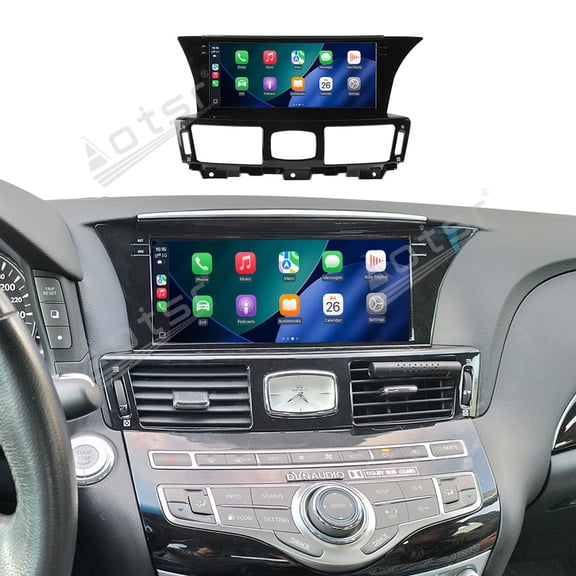 Aotsr 10.25 inch Car Multimedia Video Player for Infiniti Q70 M25 M35 M37 2011-2019 GPS Navigation Android13 Radio stereo Carplay 4G