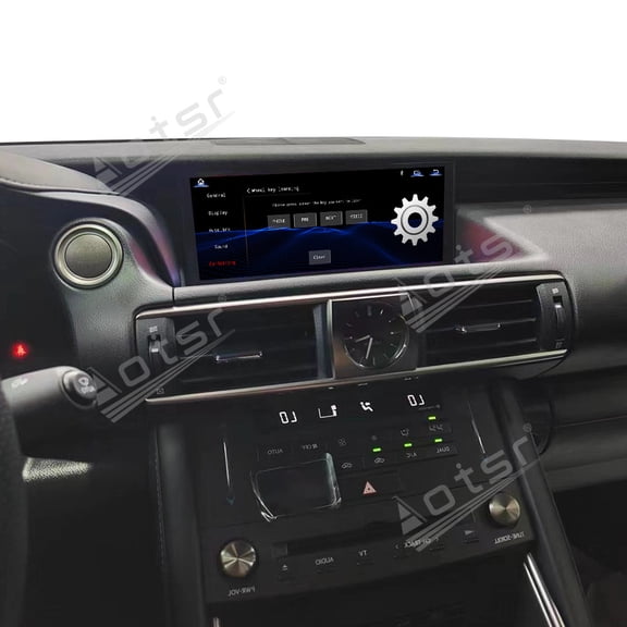 Aotsr 10.25 inch Car Radio For Lexus IS 2013–2017 Multimedia Video Player Linux OS, Stereo Sound System In-Car GPS CarPlay Head Unit
