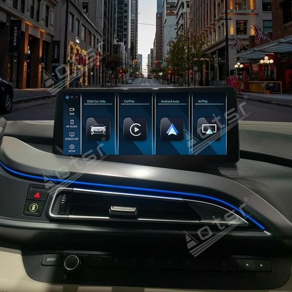 Aotsr 10.25 inch Linux Screen Mirror Link For BMW I8 I12 EVO 2018-2020 Upgrade Wireless CarPlay Auto Car Radio IPS Head Unit