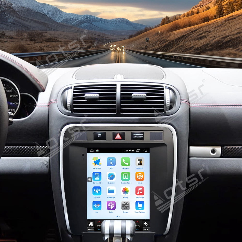 Aotsr 10.4 Inch Android 15 Car Radio CarPlay For Porsche Cayenne 2006 ...