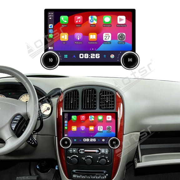 Aotsr 11.5 inch Android 15 Car Radio For Chrysler Grand Voyager 2006-2012 Car Multimedia Video Player GPS Navigation Carplay Head Unit Touch Screen 4G