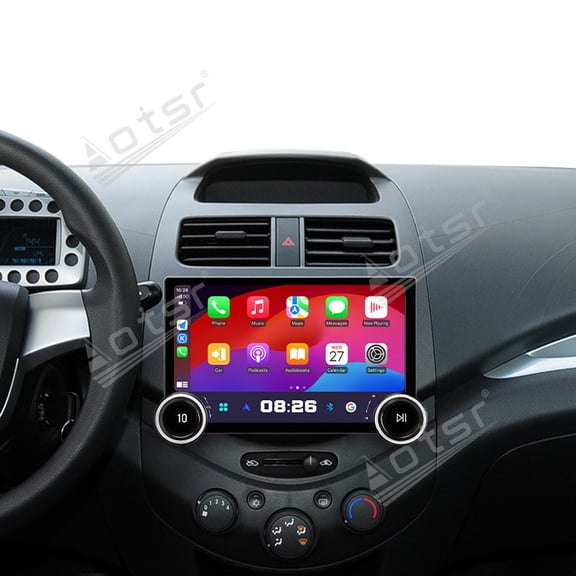 Aotsr 11.5 inch Android 15 Car Radio For Chevrolet Spark 2010-2013 Car Multimedia Video Player GPS Navigation Carplay Head Unit Touch Screen 4G
