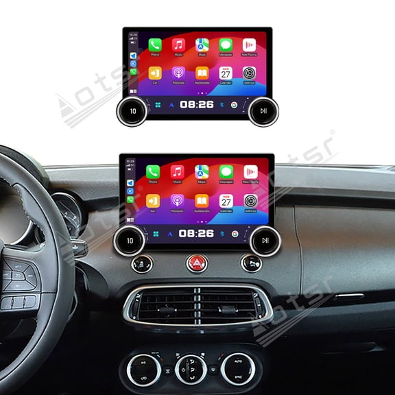 Aotsr 11.5 inch Android 15 Car Radio For Fiat 500X 2014-2019 Car Multimedia Video Player GPS Navigation Carplay Head Unit Touch Screen 4G