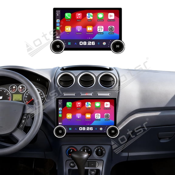 Aotsr 11.5 inch Android 15 Car Radio For Ford Transit 2009-2013 Car Multimedia Video Player GPS Navigation Carplay Head Unit Touch Screen 4G