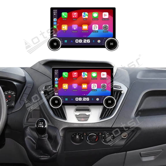 Aotsr 11.5 inch Android 15 Car Radio For Ford Transit Custom 2012-2017 Car Multimedia Video Player GPS Navigation Carplay Head Unit Touch Screen 4G