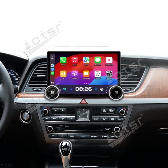 Aotsr 11.5 inch Android 15 Car Radio For Hyundai Genesis 2013-2016 Car Multimedia Video Player GPS Navigation Carplay Head Unit Touch Screen 4G