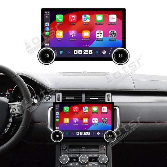 Aotsr 11.5 inch Android 15 Car Radio For Land Rover Evoque 2012-2018 Car Multimedia Video Player GPS Navigation Carplay Head Unit Touch Screen 4G