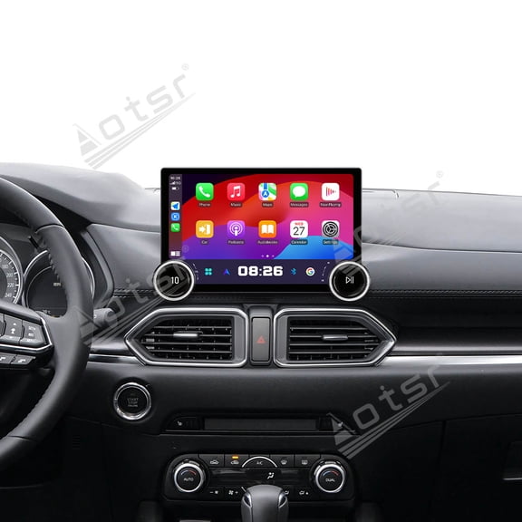 Aotsr 11.5 inch Android 15 Car Radio For Mazda CX5/CX8 2017-2021 Car Multimedia Video Player GPS Navigation Carplay Head Unit Touch Screen 4G