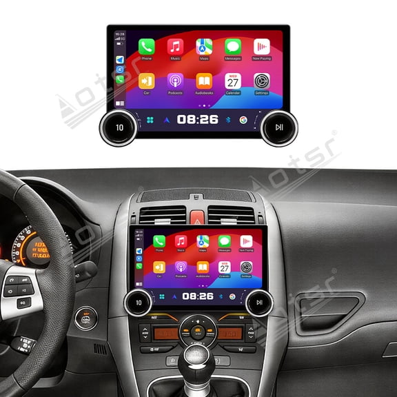 Aotsr 11.5 inch Android 15 Car Radio For Toyota Auris 2006-2011 Car Multimedia Video Player GPS Navigation Carplay Head Unit Touch Screen 4G