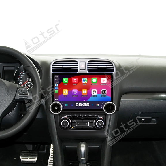 Aotsr 11.5 inch Android 15 Car Radio For Volkswagen Golf Mk6 2007-2012 Car Multimedia Video Player GPS Navigation Carplay Head Unit Touch Screen 4G