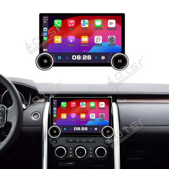 Aotsr 11.5 inch Android 15 Car Radio For Land Rover Discovery 5 2016-2017 Car Multimedia Video Player GPS Navigation Carplay Head Unit Touch Screen 4G
