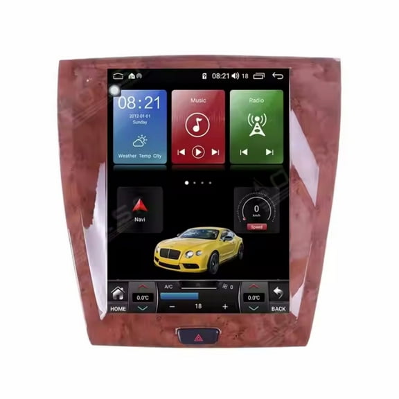 Aotsr 12.1" Android 13 GPS Navigation Car DVD Player Head Unit Car Video Auto Radio Android Stereo For Jaguar XK XKR-S 2007-2015