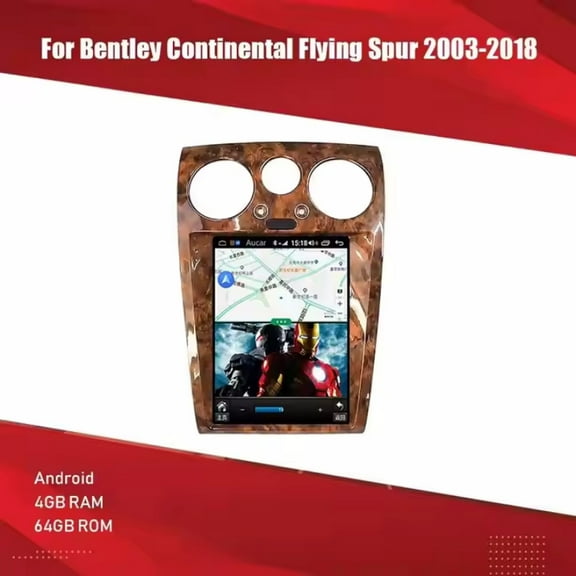 Aotsr 12.1" Android Car Video DVD Player GPS Navigation Car Radio Auto Electronics For Bentley Continental Flying Spur 2003-2011