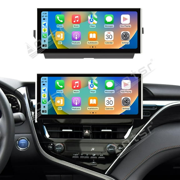 Aotsr 12.3 Inch HD Touch Smart Screen Android 14 for Toyota Camry 2021-2023 Wireless CarPlay GPS Navigation Car Radio Car Media