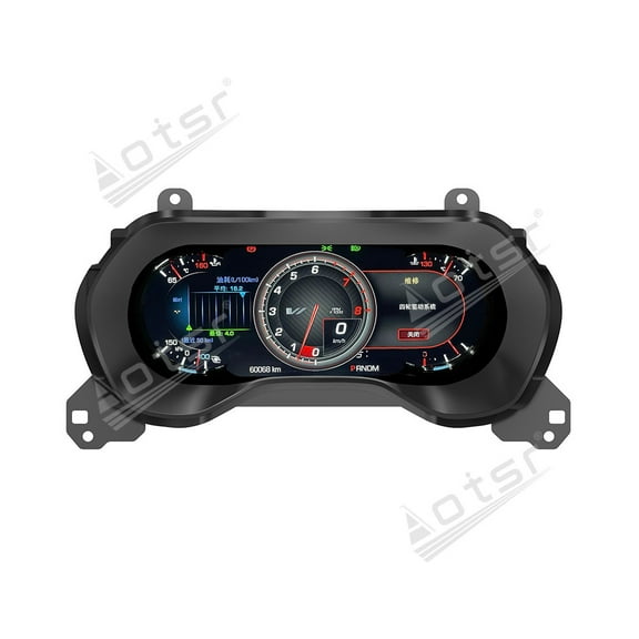 Aotsr 12.3 Inch Linus System LCD Digital Dashboard Cockpit For Chevrolet Camaro 2015-2023 Instrument Cluster Head Unit Meter Screen