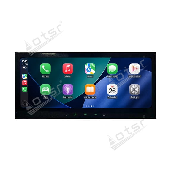 Aotsr 12.3 inch Car Radio For Toyota Corolla Cross 2026 Carplay Android 13 Car GPS Navigation Multimedia Player Auto Digital Cluster Odometer