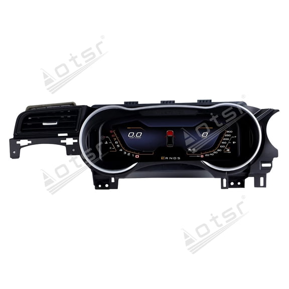 Aotsr 12.3 inch Screen Car LCD Digital Cluster Instrument Virtual CockPit For Ford Mustang 2015-2020 LCD Gauges Speedometer Dashboard