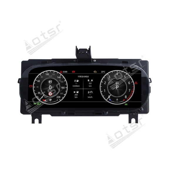 Aotsr 12.3 inch car LCD instrument cluster speedometer suitable for Land Rover Discovery Sport 2015-2019
