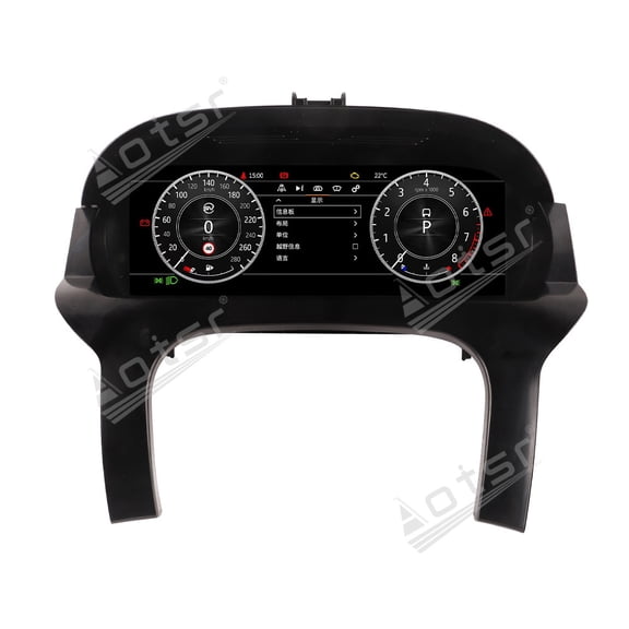 Aotsr 12.3 inch car LCD instrument cluster speedometer suitable for Land Rover Evoque