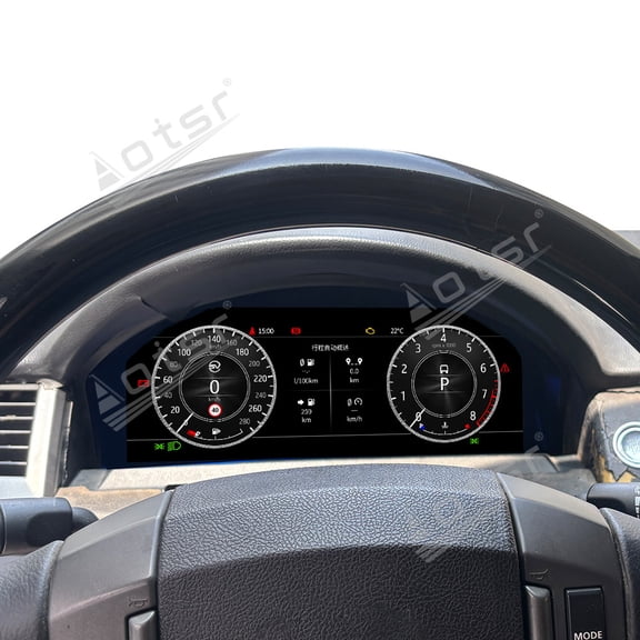 Aotsr 12.3 inch car LCD instrument cluster speedometer suitable for Land Rover Range Rover/Sport/ Discovery 3 2005-2009