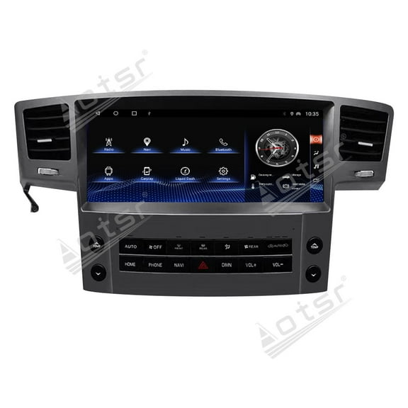 Aotsr 12.3 inch car radio player for Lexus LX570 2008-2015 Android head unit IPS touch screen car GPS navigation multimedia player
