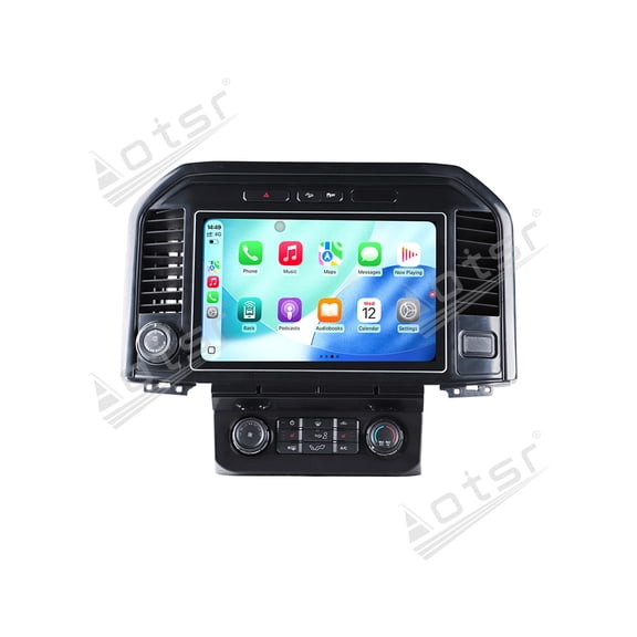 Aotsr 12.95 inch Android 14 Car Radio For Ford F150 2015-2020 CarPlay Multimedia Video Player Stereo GPS Navigation Head Unit