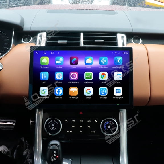 Aotsr 13.3 inch car radio player for Land Rover Sport 2013-2017 Android head unit IPS touch screen car GPS navigation multimedia player