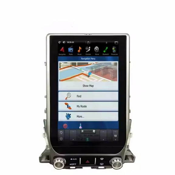 Aotsr 13.6" Android 13 Car Radio DVD Player Screen Stereo Car Video Head Unit For Toyota Land Cruiser LC200 2016 2017 2018 2019