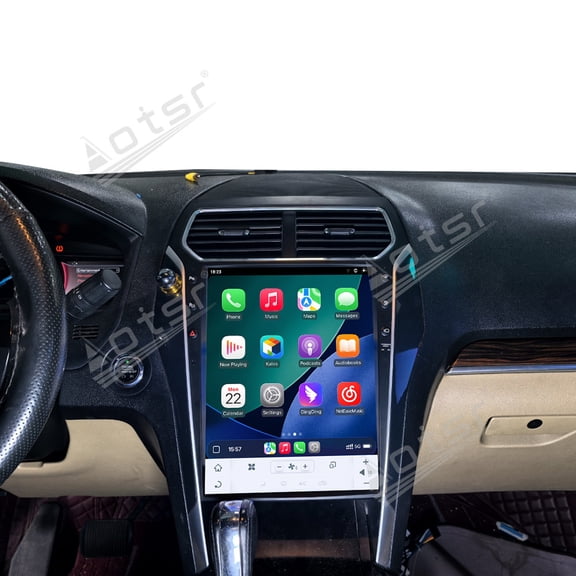 Aotsr 13.8 inch Android 15 Car Radio For Ford Explorer Sync1/2/3 2011-2019 DSP Sound Multimedia Player GPS Navigation Stereo Head Unit