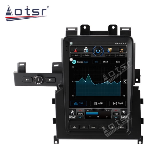 Aotsr 14.4 inch Android 13 Car Radio for Nissan GT-R (R35) 2013 Stereo Upgrade Tesla Style IPS Touch Screen Android Auto GPS Navigation Head Unit Multimedia Player