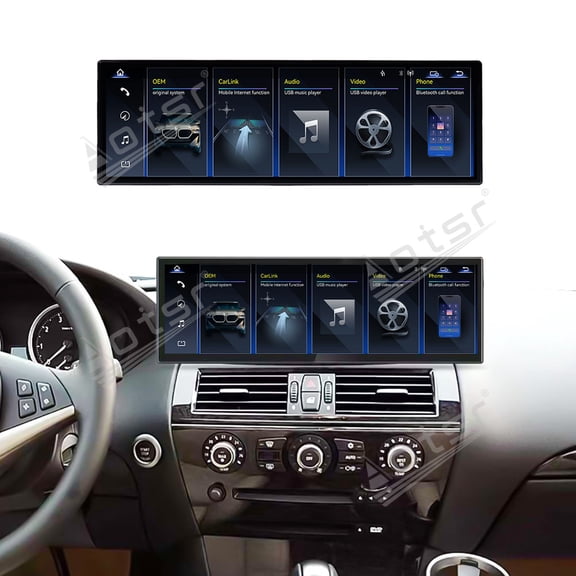 Aotsr 14.9 inch Car Radio For BMW 6 Series（E63/E64）2004-2009 Navigation Multimedia Head Unit GPS Carplay Linux Screen