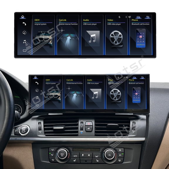 Aotsr 14.9 inch Car Radio For BMW X3（F25）2011-2016 Navigation Multimedia Head Unit GPS Carplay Linux Screen