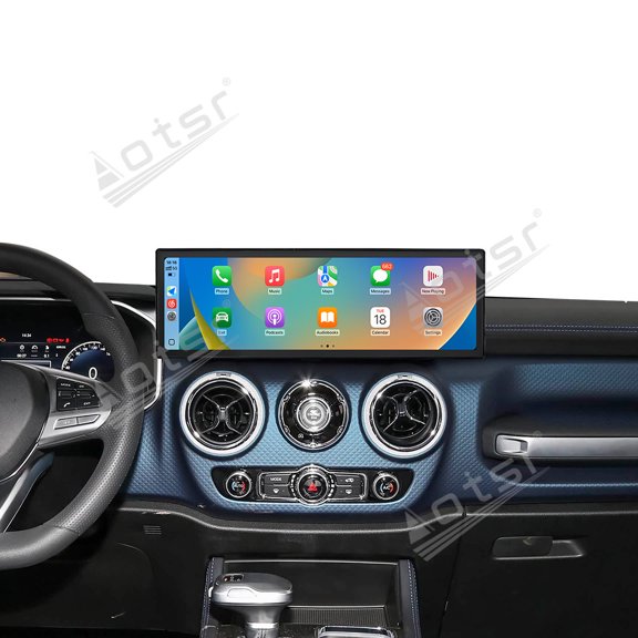 Aotsr 14.9 inch Car Radio Stereo for Baic Bj40 2020-2022 Android 15 Carplay Multimedia Video Player Screen GPS Navigation Head Unit