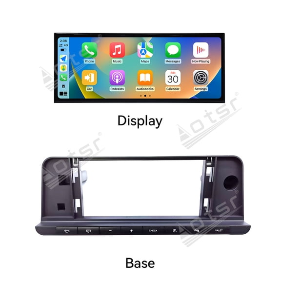 Aotsr 15.8 inch 8 Core Android AUTO Multimedia for Audi Q7 2010-2015 GPS Navigation Car Radio Stereo Receiver Carplay IPS Head Unit