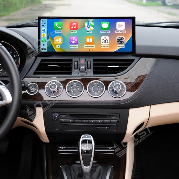 Aotsr 15.8 inch Android 14 Car Radio for BMW Z4 2008-2016 Wirless Carplay GPS Navigation Screen Upgrade Multimedia（CIC system）