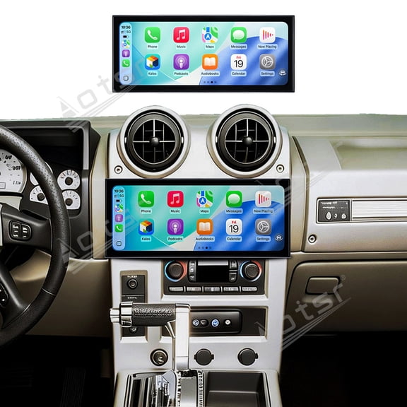 Aotsr 15.8 inch Android 15 Car Radio For Hummer H2 2002-2007 HD Multimedia Video Player Navigation GPS DVD 4G DSP Stereo Bluetooth
