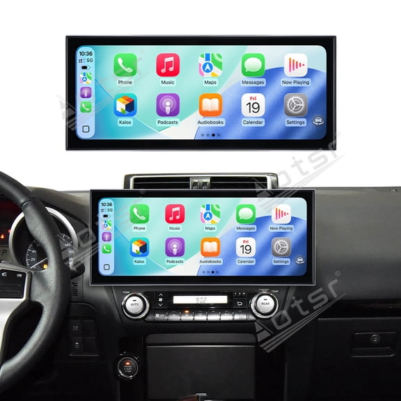 Aotsr 15.8 inch Android 15 Car Radio For Toyota Prado 2010-2020 HD Multimedia Video Player Navigation GPS DVD 4G DSP Stereo Bluetooth