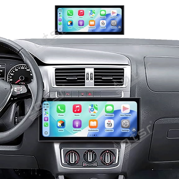 Aotsr 15.8 inch Android 15 Car Radio For Volkswagen Fox 2014-2018 HD Multimedia Video Player Navigation GPS DVD 4G DSP Stereo Bluetooth