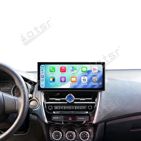 Aotsr 15.8 inch Android 15 Qualcomm Carplay Car Radio For Mitsubishi ASX 2013-2020 Car Autoradio Multimedia Player GPS Navigat Head Unit