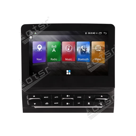 Aotsr 9 inch Car Radio Receiver Android for Maserati Quattroporte 2016-2020 GPS Navi Automotive Multimedia Player Head Unit