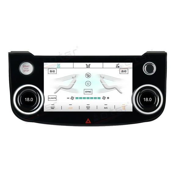 Aotsr A/C Panel Air Conditioner Climate Control for Jaguar XE 2015-2019 Touch LCD Screen unit