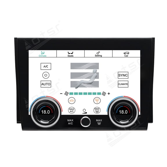 Aotsr A/C Panel Air Conditioner Climate Control for Land Rover Discover Sport 2020-2022 Touch LCD Screen unit