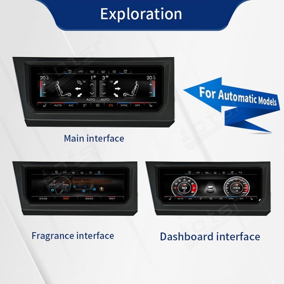 Aotsr A/C Panel Air Conditioner Climate Control for Volkswagen Tianyue 2018-2022 Touch LCD Screen unit