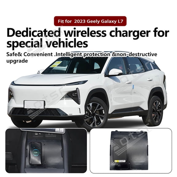 Aotsr AI car Auto wireless charger for Geely Galaxy L7 2023 Intelligent Infrared Fast Wireless Charging