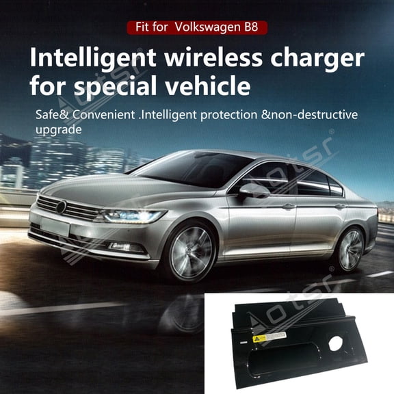 Aotsr AI car Auto wireless charger for Volkswagen B8 Intelligent Infrared Fast Wireless Charging