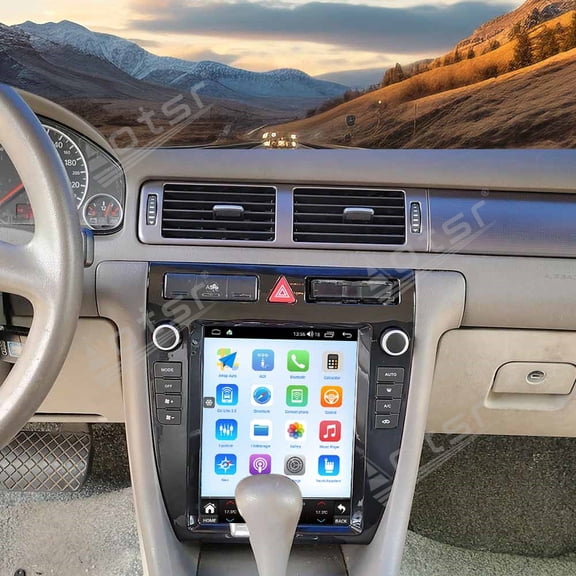 Aotsr Android 14 Wireless Carplay Navi Car Radio For Audi A6 1999-2003 Multimedia Player 10.4 Inch Touch Screen Stereo Head Unit