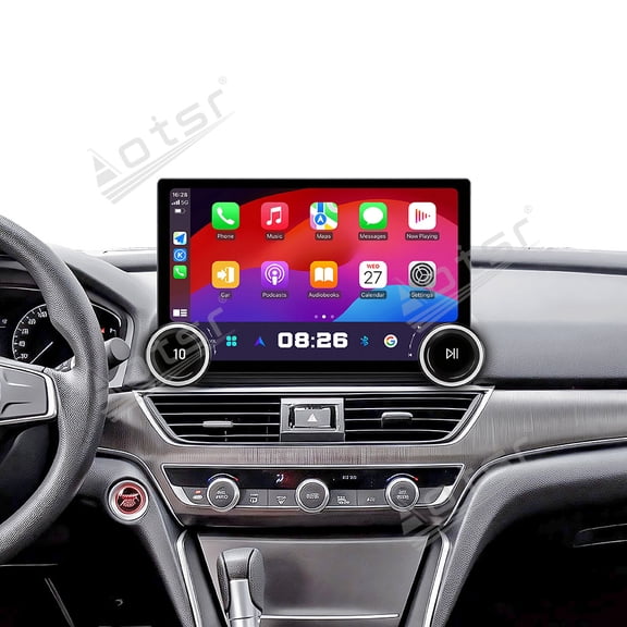 Aotsr Car Accessories Radio For Honda Accord/Inspire 2018-2022 Android Auto GPS Navigation Multimedia Stereo Receiver Head Unit Offline Maps